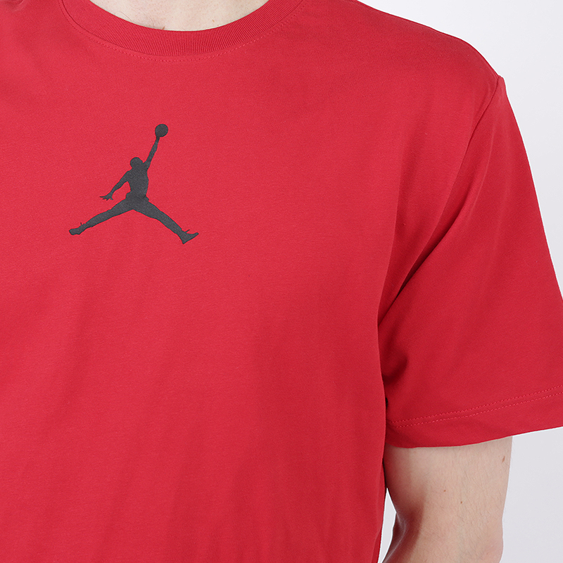 мужская красная футболка Jordan Jumpman Logo BQ6740-687 - цена, описание, фото 2